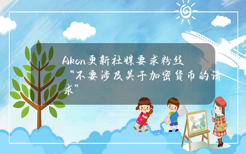 Akon更新社媒要求粉丝“不要涉及关于加密货币的请求”